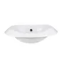 Раковина Qtap Leo 660x425x250 White з донним клапаном QT11114032W