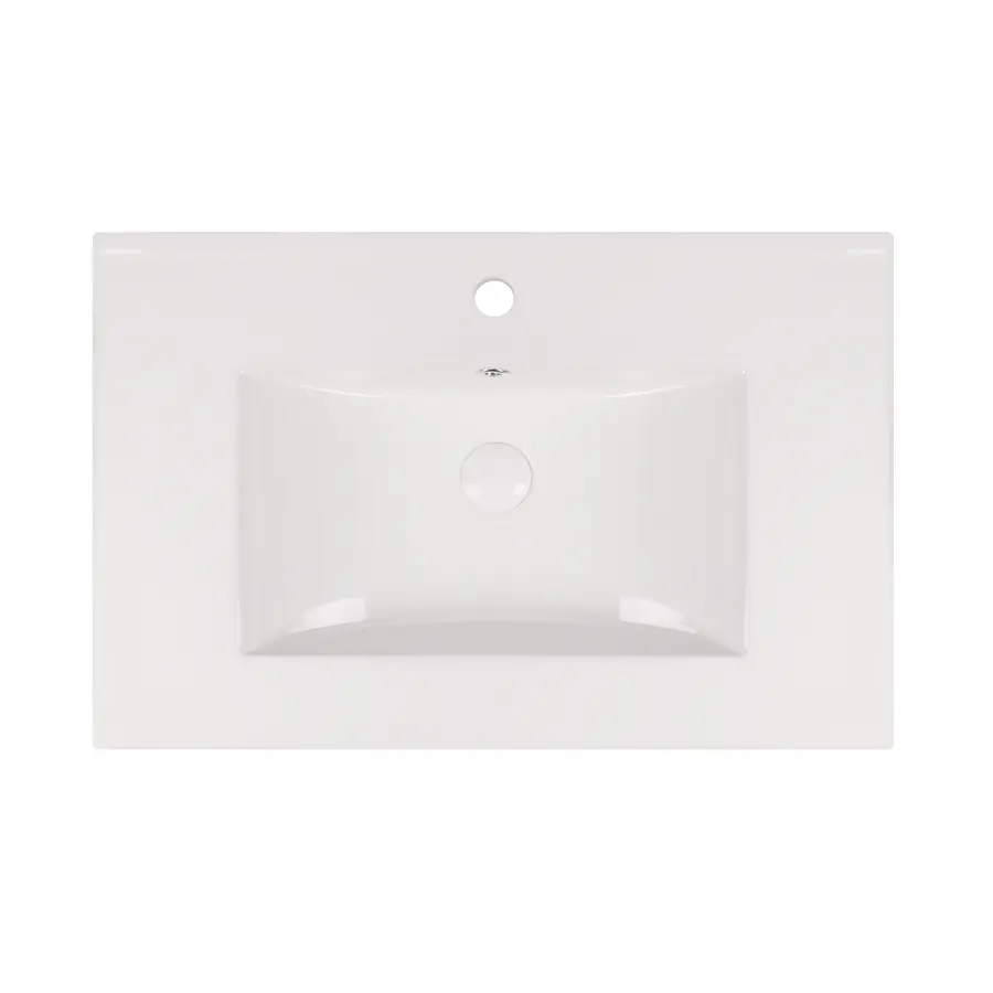 Раковина Qtap Albatross New 710x465x180 White с донным клапаном QT0111750670W