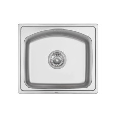 Кухонна мийка Qtap 4842 0,8 мм Satin (QT4842SAT08)