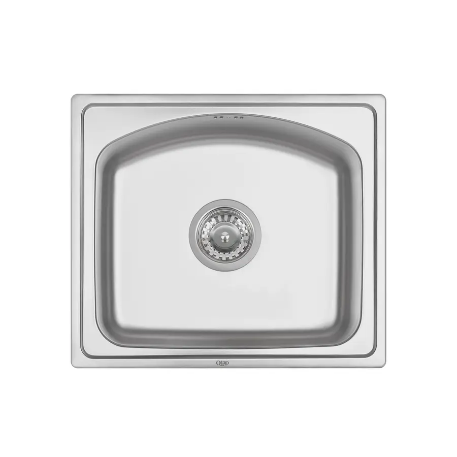 Кухонная мойка Qtap 4842 0,8 мм Satin (QT4842SAT08)