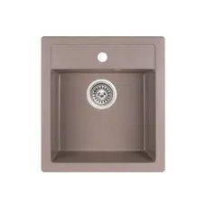 Кухонна гранітна мийка Qtap CS 5046 Beige (QT5046BEI551)