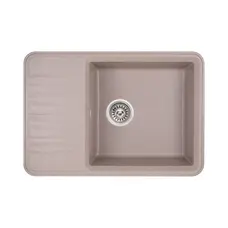 Кухонна гранітна мийка Qtap CS 7440 Beige (QT7440BEI551)