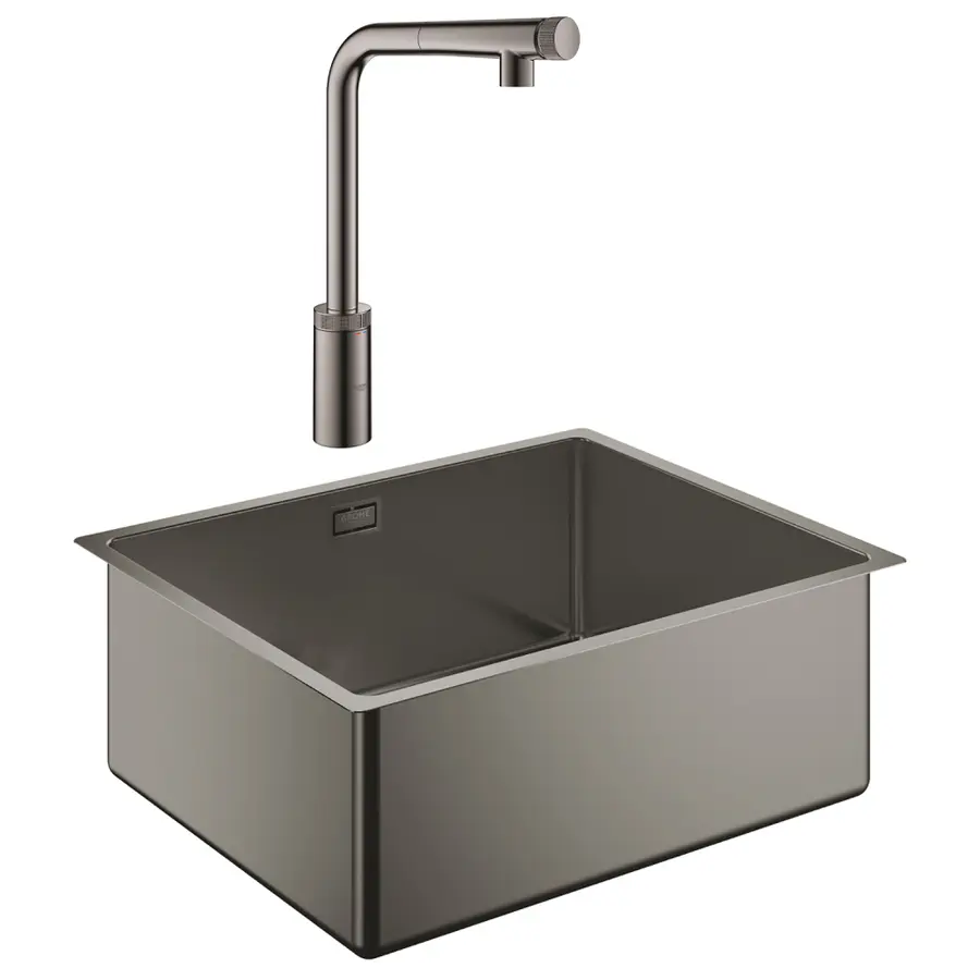Мийка кухонна Grohe K700 31574AL0 + змішувач Minta Smartcontrol 31613A00