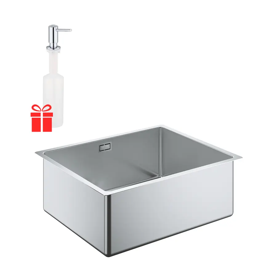 Мийка кухонна Grohe K700U 31574SD0 + дозатор для миючого засобу Contemporary 40536000