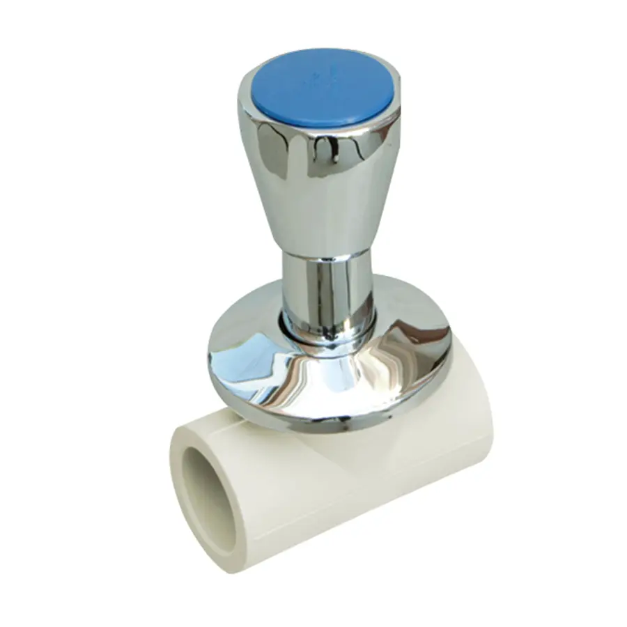 Кран PPR Blue Ocean проходной 25