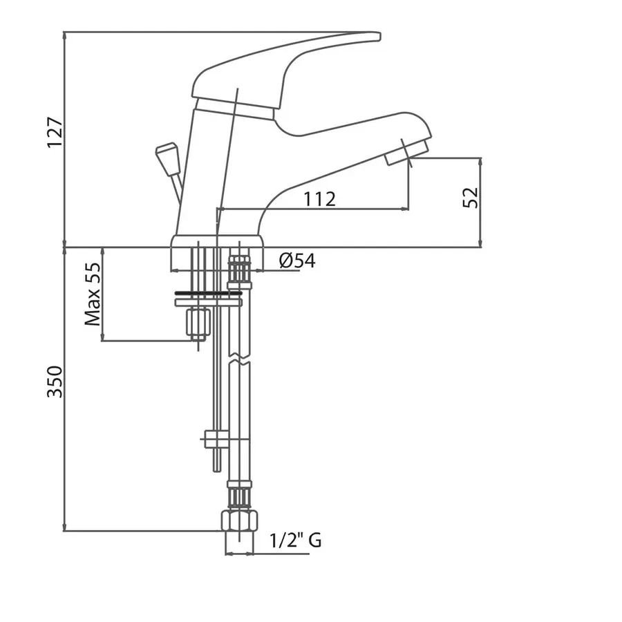Смеситель для раковины Bianchi Star LVBSTR2002STRSACRM