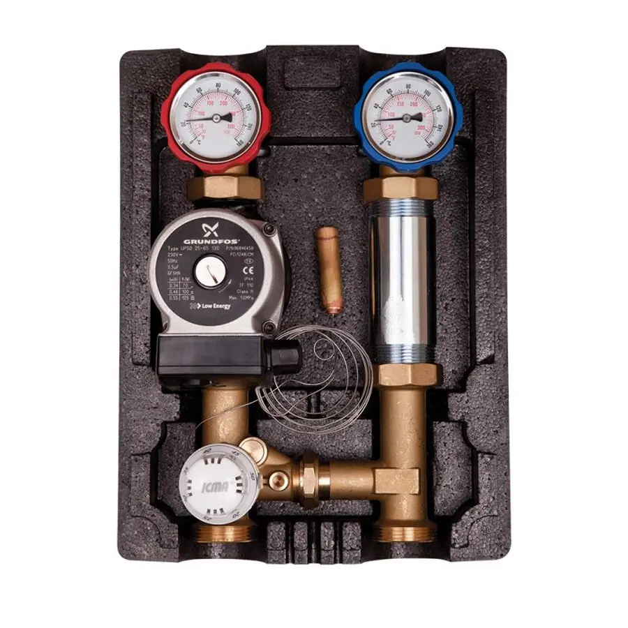 Насосна група Icma 1" 1/2 підключення справа, без насоса №R002