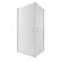Душова кабіна Qtap Gemini CRM1099SC6 90х90 см, скло Clear 6 мм, CalcLess, без піддона