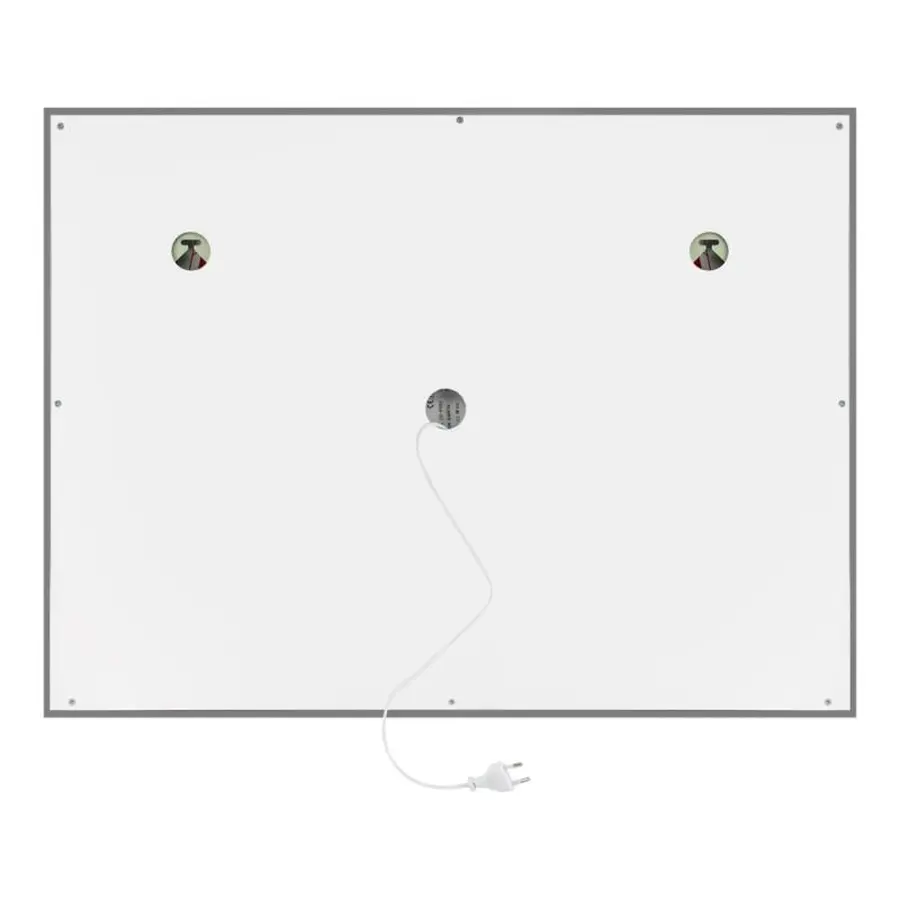 Дзеркало Qtap Mideya 800х600 (DC-B605) з LED-підсвічуванням та антизапотіванням QT2078B605W