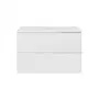 Тумба підвісна Qtap Tern 700х476х469 White зі стільницею QT1779TPL701W