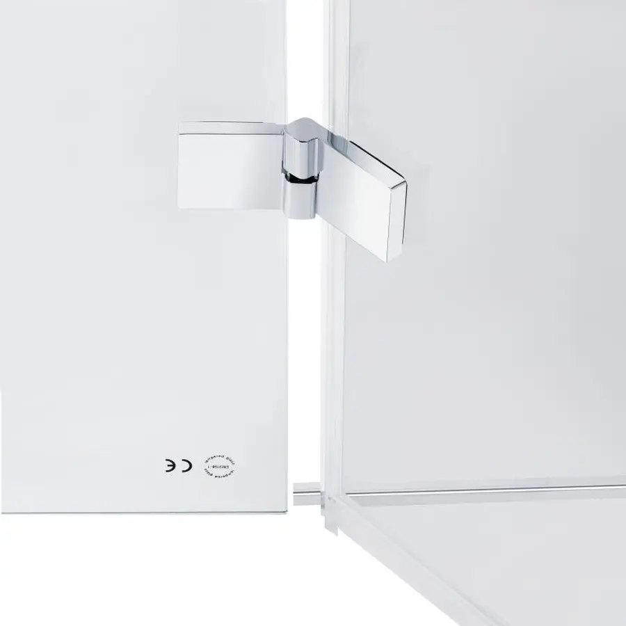 Душова кабіна Qtap Crow CRM1099SC6 90x90 см, скло Clear 6 мм, покриття CalcLess без піддона