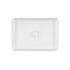 Раковина-чаша Qtap Tern 500х350х145 White з донним клапаном QT1711A055W
