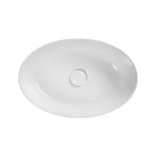 Раковина-чаша Qtap Leo 450х305х160 White з донним клапаном QT1111A052W