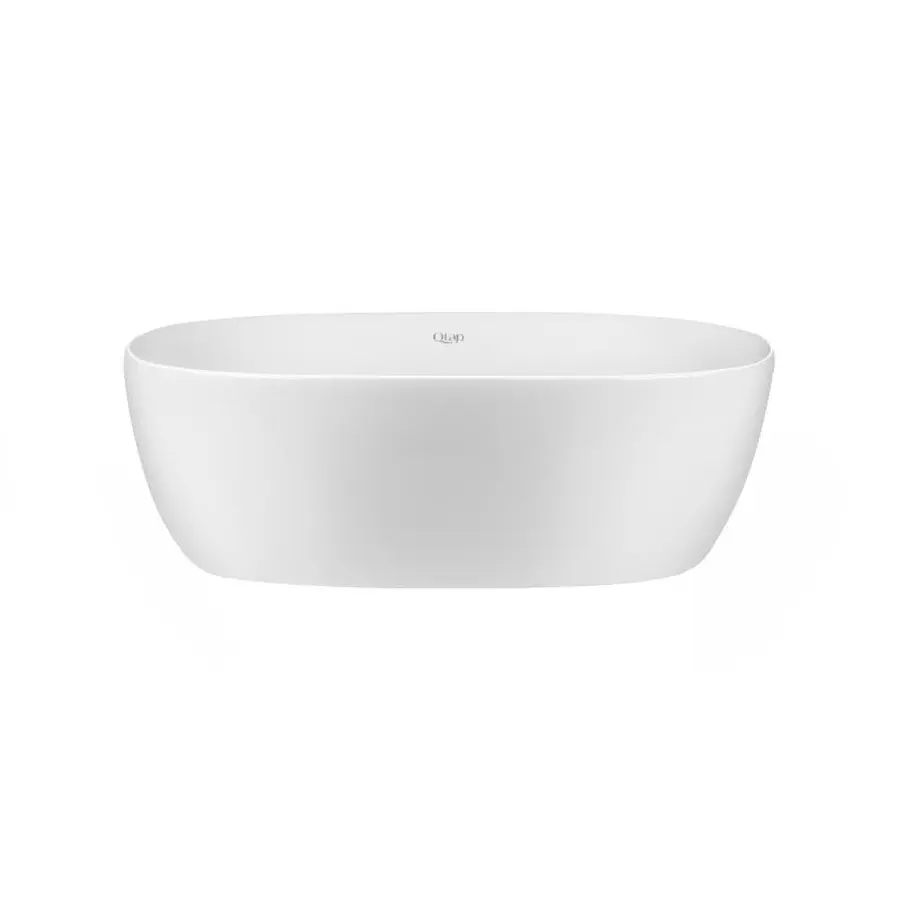 Раковина-чаша Qtap Kolibri 370х370х120 White з донним клапаном QT10118037FW