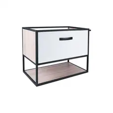 Тумба підвісна Qtap Taurus 600х580х437 White/Whitish oak QT2474TPT603WWO