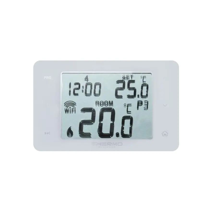 Тижневий програмований термостат Thermo Alliance ТА-2701WiFi сенсорний з WiFi
