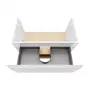 Тумба підвісна Qtap Robin 900х580х500 WHITE/WHITISH OAK QT1374TPВ9001NWWO