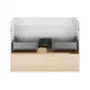 Тумба підвісна Qtap Robin 900х580х500 WHITE/WHITISH OAK QT1374TPВ9001NWWO