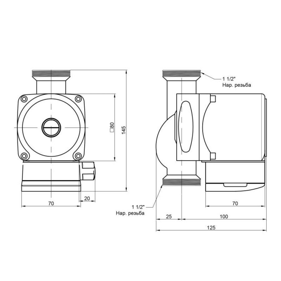 Насос Grundfos Icma 25/60 №P321