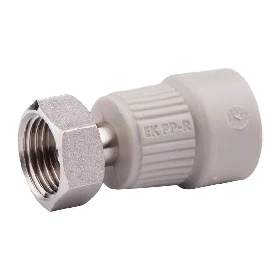 Муфта PPR Ekoplastik с накидной гайкой (мет.) 25х3 / 4 "