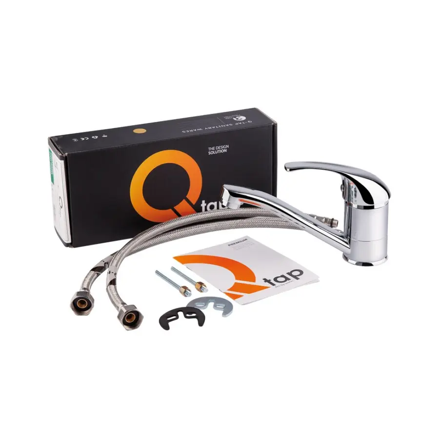 Смеситель для кухни Qtap Premiere CRM 002M 150 мм