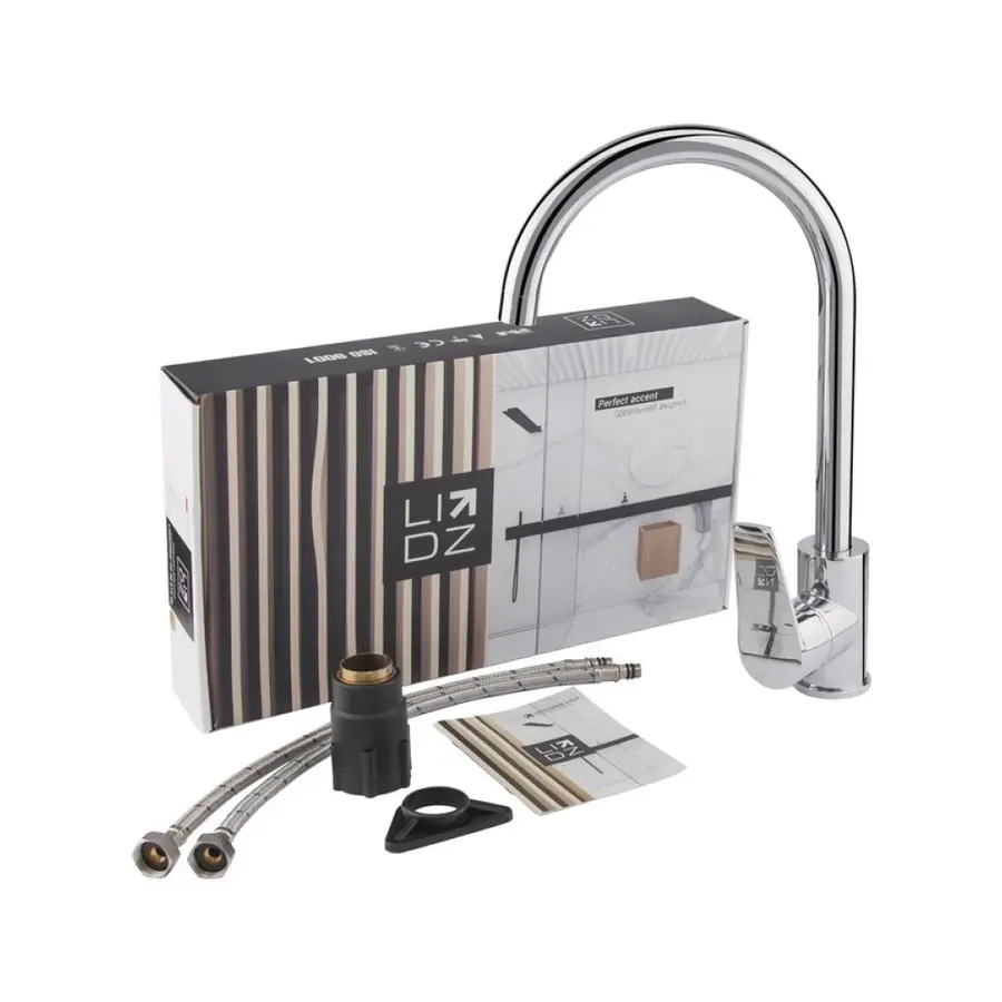 Смеситель для кухни Lidz (CRM) 20 38 015 08
