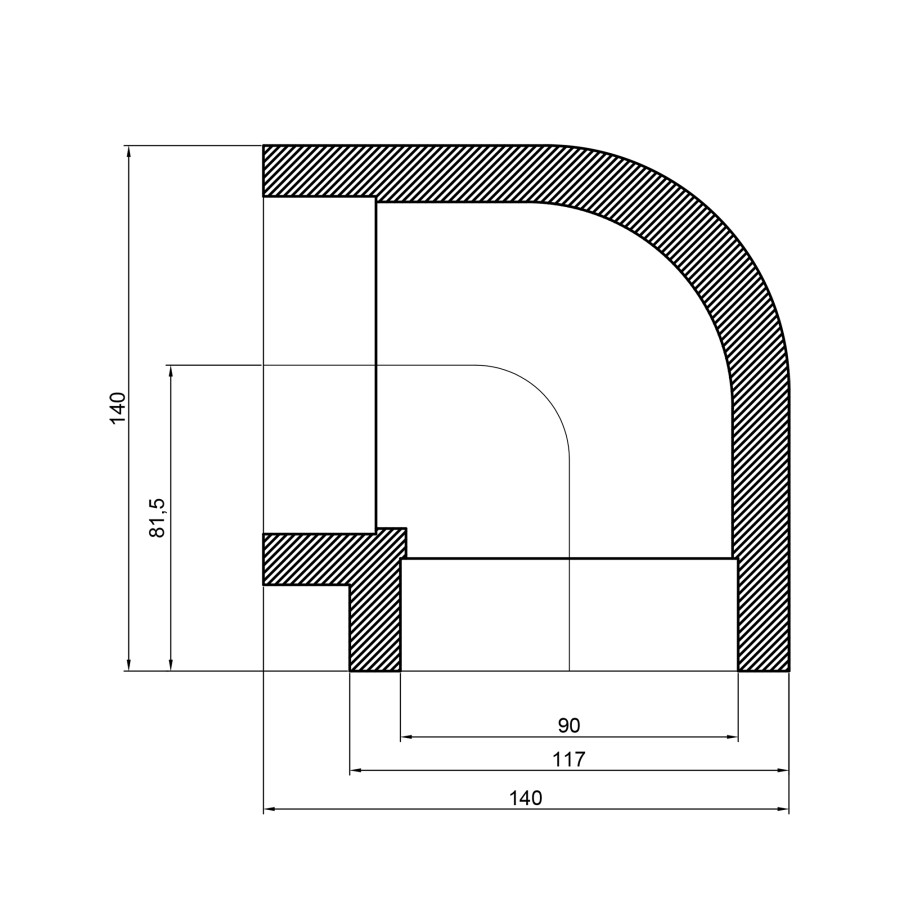 Уголок PPR Thermo Alliance 90, 90 °