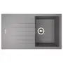 Кухонна гранітна мийка Apell Pietra Plus PTPL861AL Alluminium