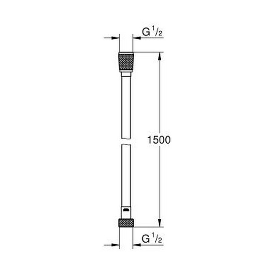 Шланг для душа Grohe Silverflex Longlife 26346000