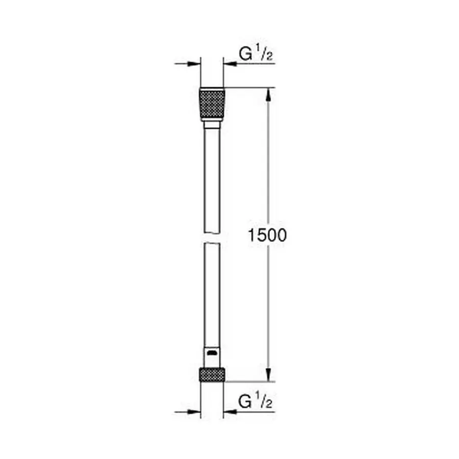 Шланг для душу Grohe Silverflex Longlife 26346000