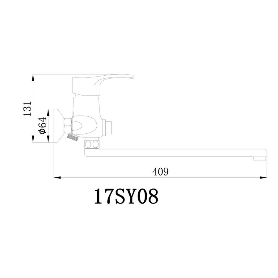 Змішувач для ванни GF (CRM)S-03-005B