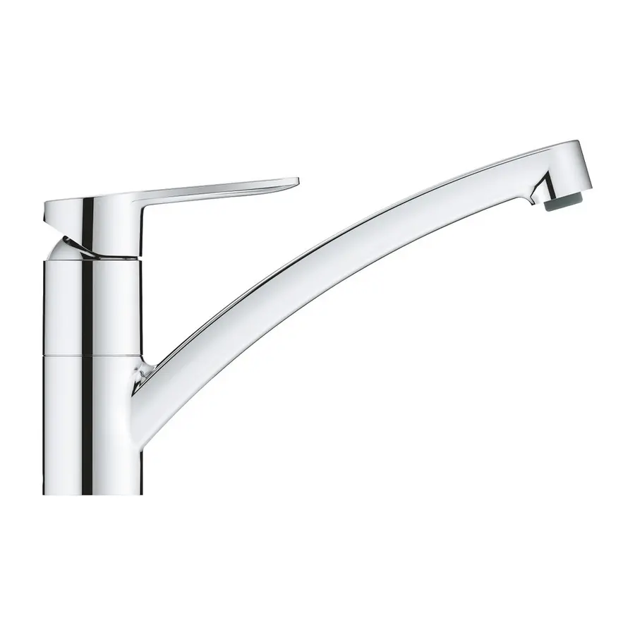Кухонный смеситель стальной Grohe BauEco 31680000