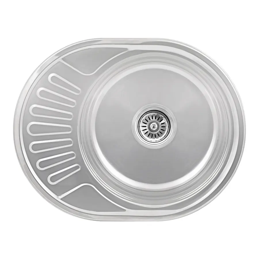 Кухонная мойка Lidz 5745 0,6 мм Polish (LIDZ5745POL06)