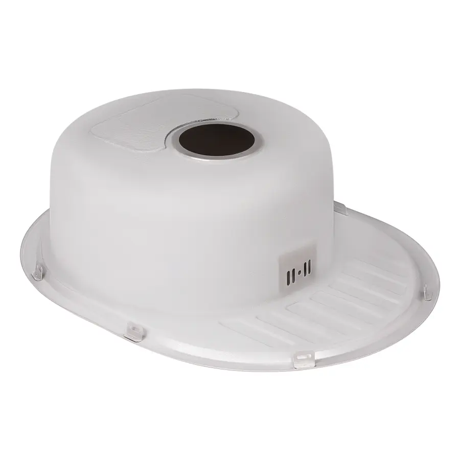 Кухонная мойка Qtap 5745 0,8 мм Satin (QT5745SAT08)