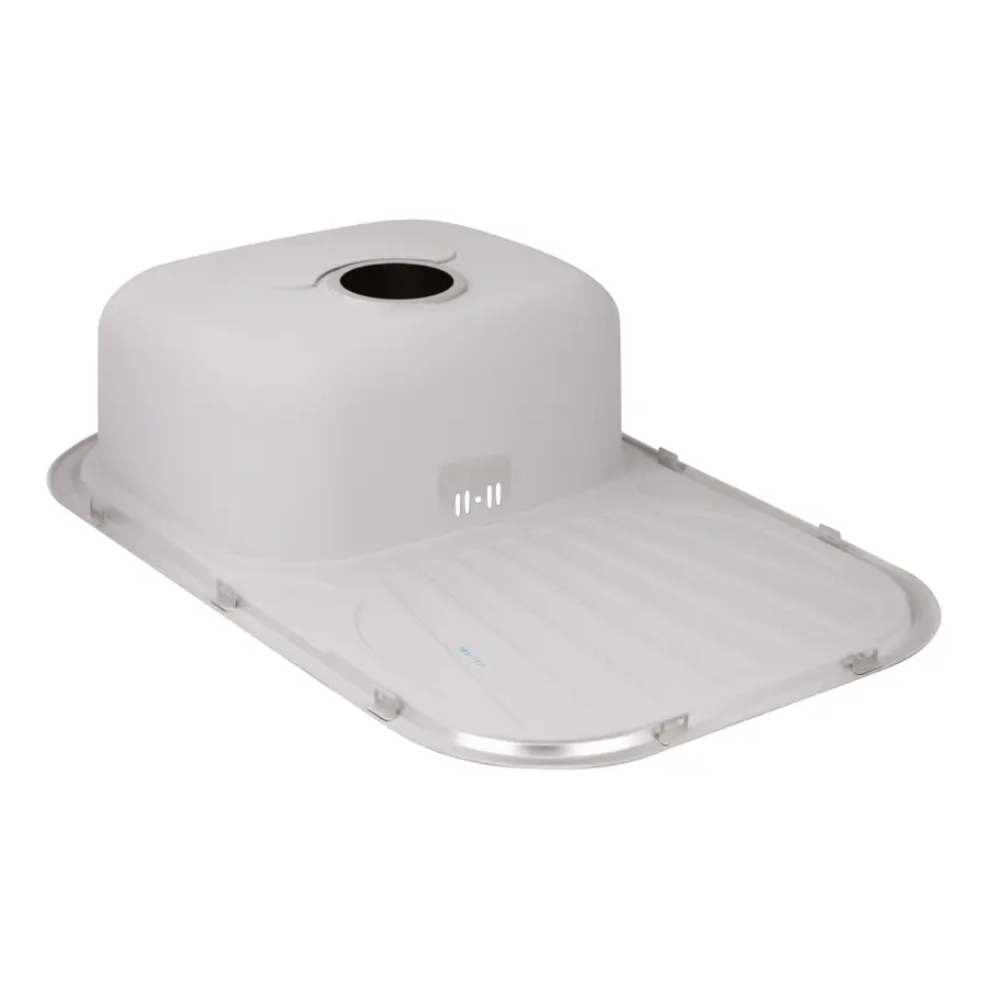 Кухонная мойка Qtap 7448 0,8 мм Micro Decor (QT7448MICDEC08)