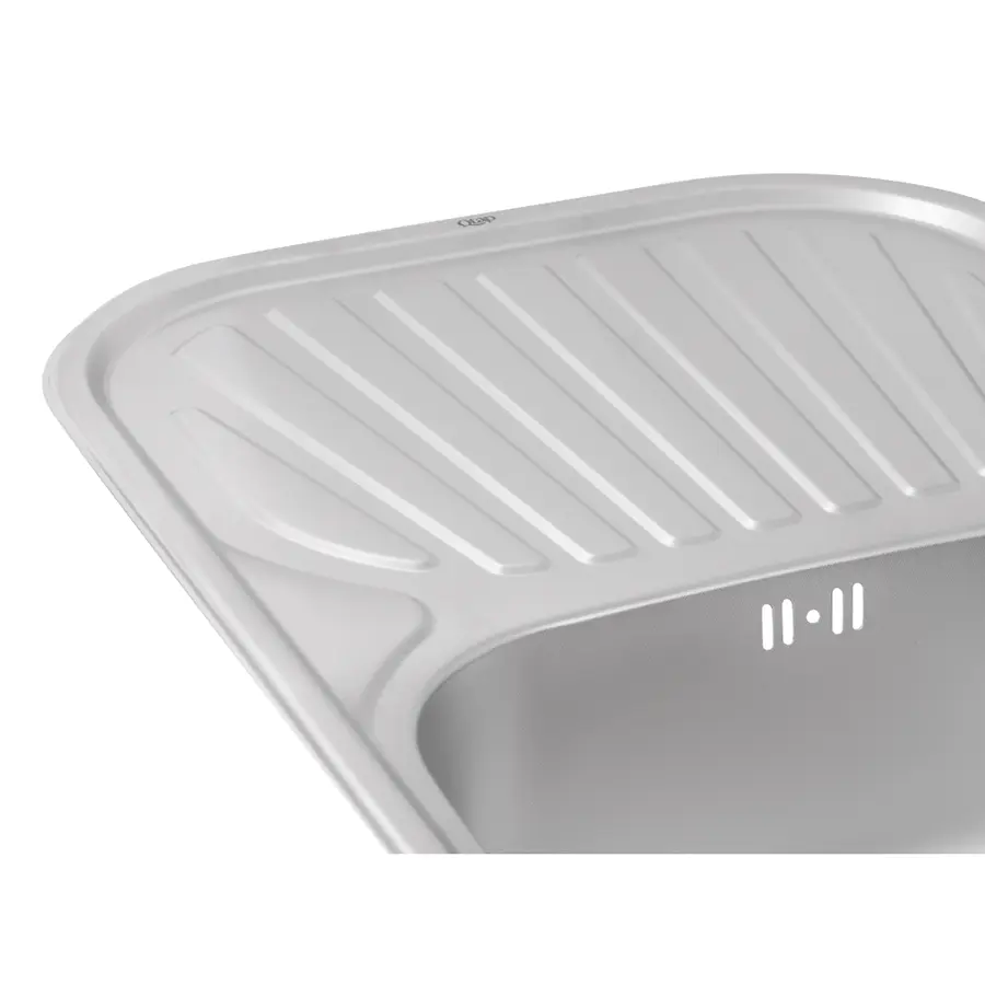 Кухонная мойка Qtap 7448 0,8 мм Micro Decor (QT7448MICDEC08)