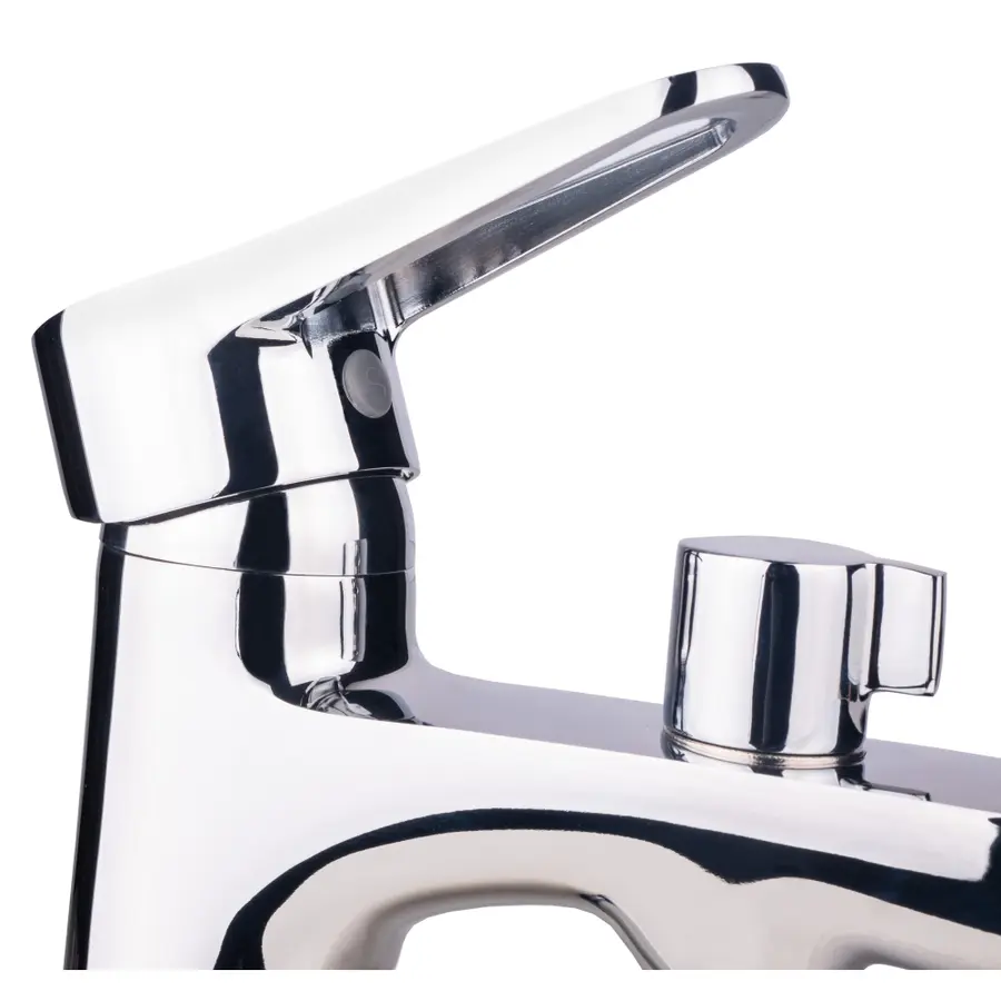 Смеситель для раковины Lidz (CRM) 14 34 001FB с воронкой для гигиенического душа