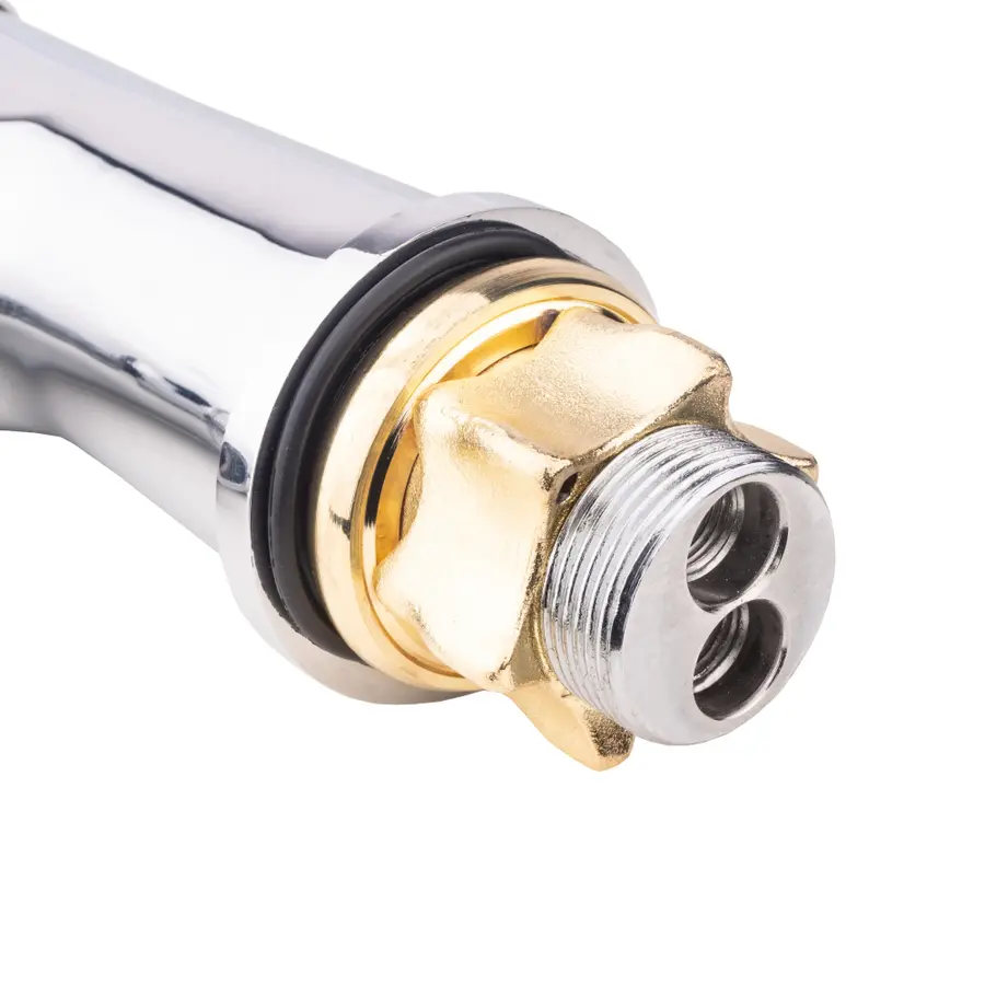 Смеситель для раковины Lidz (CRM) 14 34 001FB с воронкой для гигиенического душа