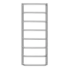 Сушарка для рушників водяна Lidz Standard (CRM) D32/20х1/2" 400x1000 P8