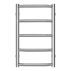 Полотенцесушитель водяной Lidz Trapezium (CRM) D38 / 25 400x700 P5