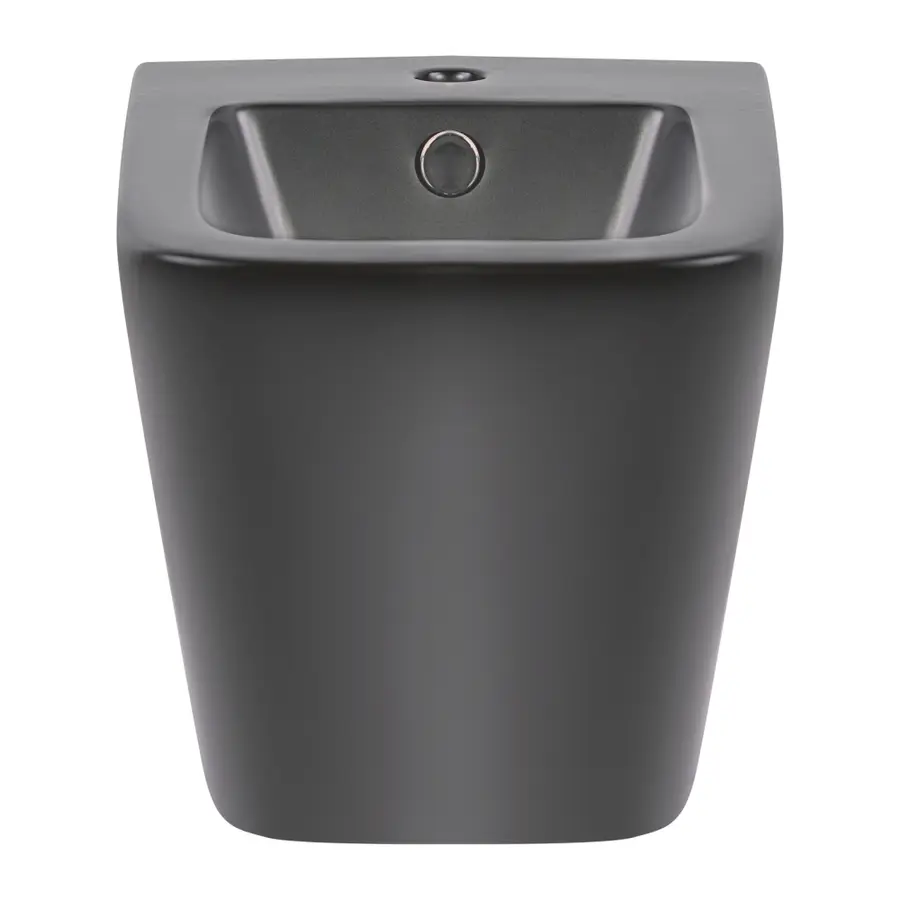 Биде подвесное Qtap Tern 485x345x330 Matt black QT1755052FMB