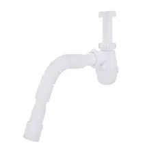 Сифон Lidz (WHI) 60 08 E003 00 (выход 50 мм) без выпуска