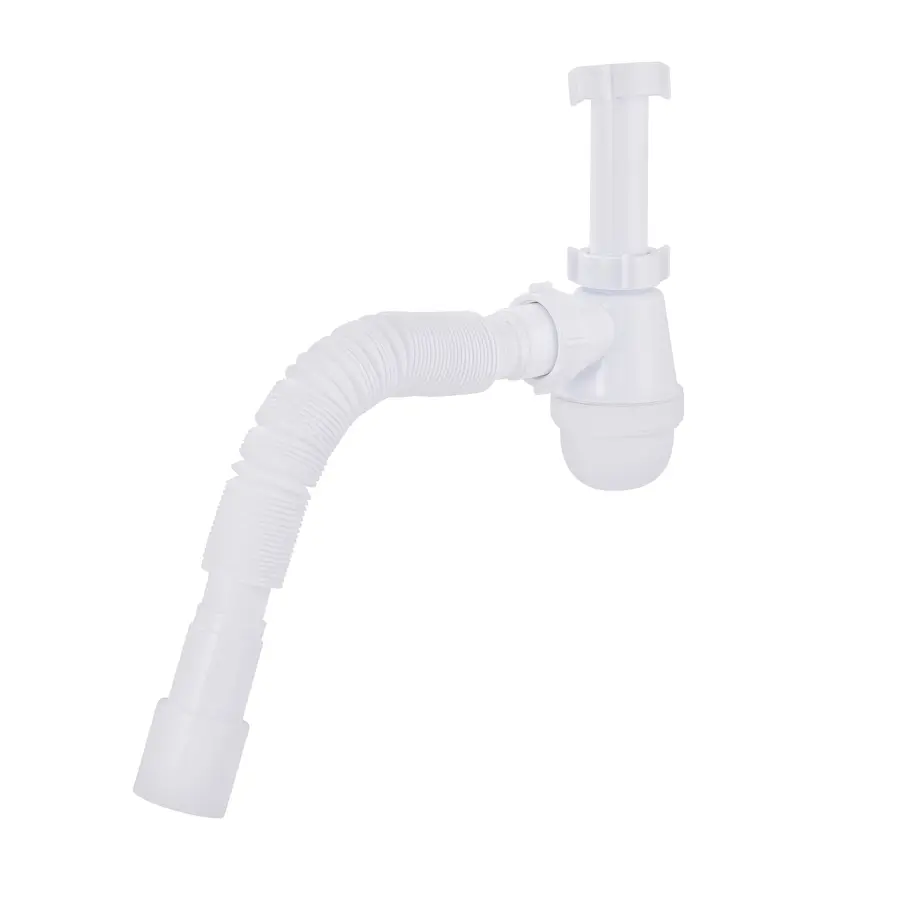 Сифон Lidz (WHI) 60 08 E003 00 (выход 50 мм) без выпуска