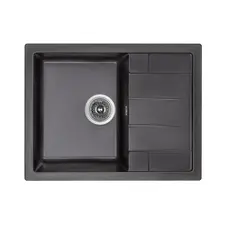 Кухонна гранітна мийка Lidz 650x500/200 BLM-14 (LIDZBLM14650500200)