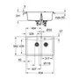 Кухонна гранітна мийка Grohe Sink K700 31657AT0