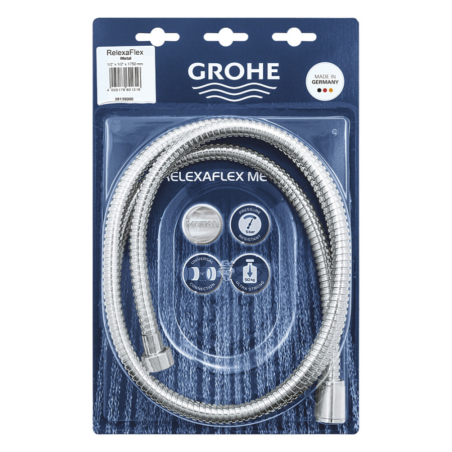 Шланг для душа Grohe Relexaflex Metal 28139000