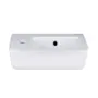 Раковина Qtap Tern 375х245х135 White з донним клапаном QT171110100LW