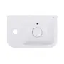 Раковина Qtap Tern 375х245х135 White з донним клапаном QT171110100LW
