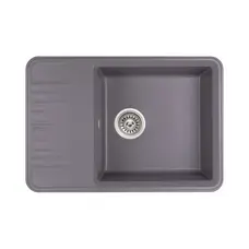 Кухонна гранітна мийка Qtap CS 7440 Grey (QT7440GRE471)