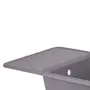 Кухонна гранітна мийка Qtap CS 7440 Grey (QT7440GRE471)